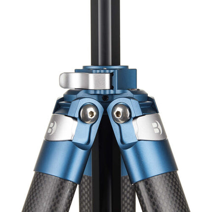 Benro CyanBird 2 trípode de fibra de carbono 62.8 pulg altura máxima capacidad 44.1 lb con cabezal bola invertida G36PT y estuche de transporte