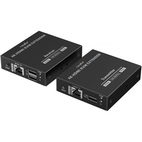 Rocstor TrueReach TR17 Extensor KVM HDMI 4K60 HDR hasta 197 pies PoC