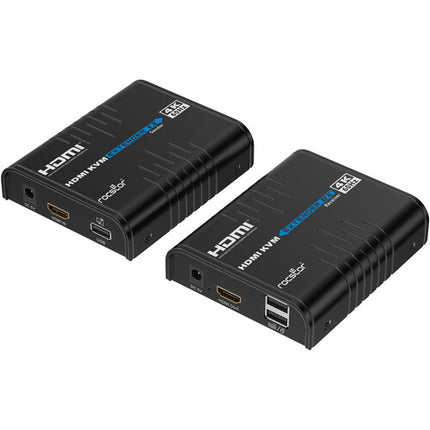 Rocstor TrueReach TR19 Kit Extensor HDMI 4K60 Ethernet 200 m KVM Audio