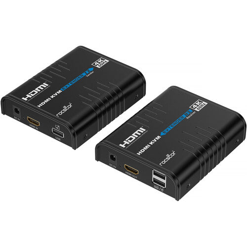 Rocstor TrueReach TR19 Kit Extensor HDMI 4K60 Ethernet 200 m KVM Audio