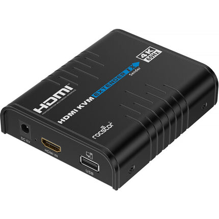 Rocstor TrueReach TR19 Kit Extensor HDMI 4K60 Ethernet 200 m KVM Audio