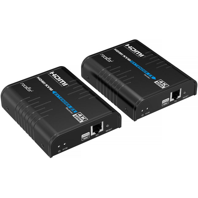 Rocstor TrueReach TR19 Kit Extensor HDMI 4K60 Ethernet 200 m KVM Audio