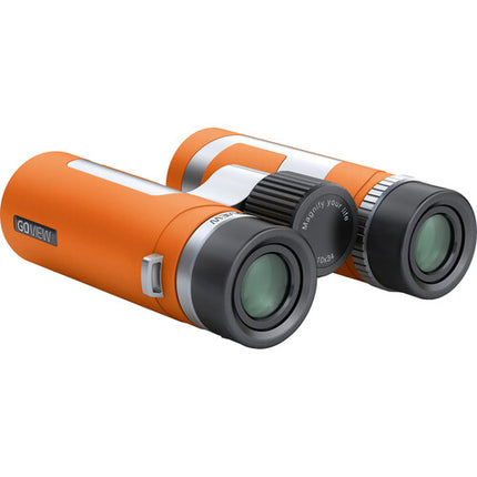 GOVIEW ZOOMR 10x34 Prismáticos Compactos 60° Ángulo Visión Adaptador Smartphone