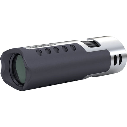 GOVIEW 8x25 ZOOMR Monocular Negro Phantom óptica multicoated 357 pies vista y adaptador smartphone