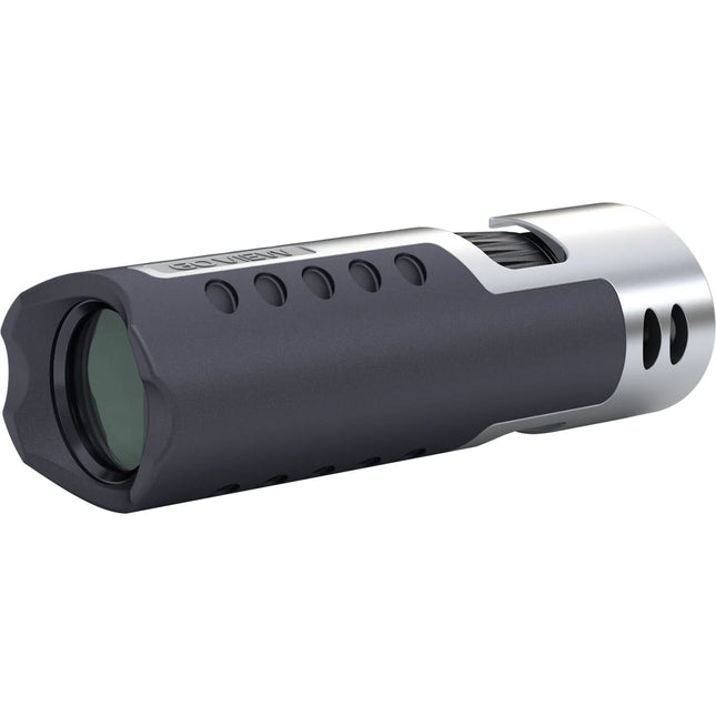 GOVIEW 8x25 ZOOMR Monocular Negro Phantom óptica multicoated 357 pies vista y adaptador smartphone