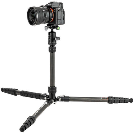 Fotopro X-Go Carbon E 2 Trípode de Fibra de Carbono con Cabezal Esférico y Capacidad 8 kg