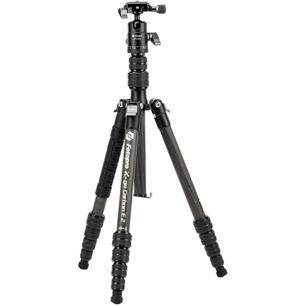 Fotopro X-Go Carbon E 2 Trípode de Fibra de Carbono con Cabezal Esférico y Capacidad 8 kg