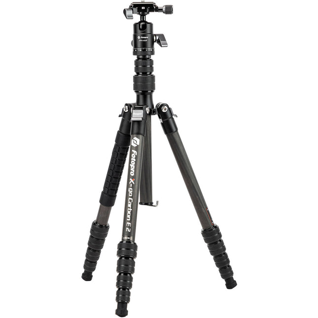 Fotopro X-Go Carbon E 2 Trípode de Fibra de Carbono con Cabezal Esférico y Capacidad 8 kg