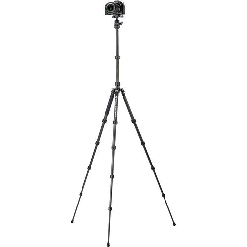 Fotopro X-Go Carbon E 2 Trípode de Fibra de Carbono con Cabezal Esférico y Capacidad 8 kg