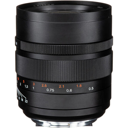 Mitakon Zhongyi Speedmaster 80mm f/1.6 Lente para Hasselblad X con Foco Manual y Sombrilla Retráctil