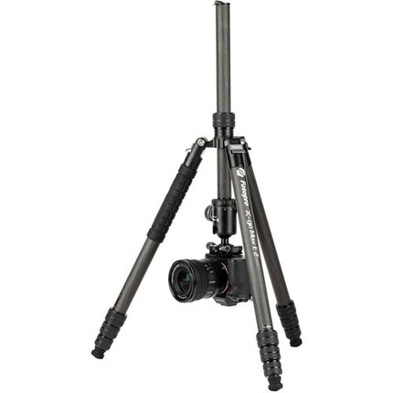 Fotopro X-Go Max E 2 trípode de fibra de carbono altura 67.1" capacidad 26.5 lb