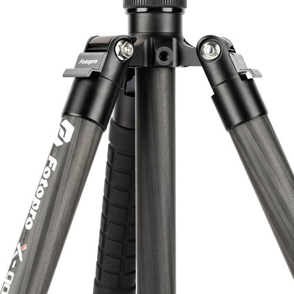Fotopro X-Go Max E 2 trípode de fibra de carbono altura 67.1" capacidad 26.5 lb