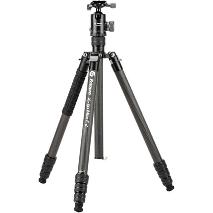 Fotopro X-Go Max E 2 trípode de fibra de carbono altura 67.1" capacidad 26.5 lb