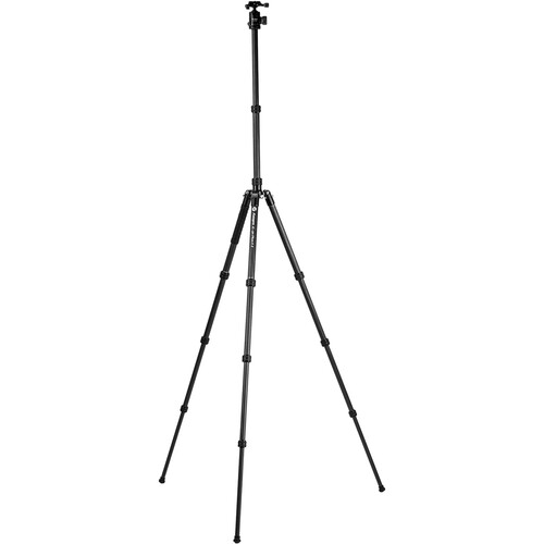 Fotopro X-Go Plus E 2 Trípode de Fibra de Carbono con Cabezal Esférico y Altura 17.2 a 72.8 pulgadas