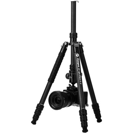 Fotopro X-Go Plus E 2 Trípode de Fibra de Carbono con Cabezal Esférico y Altura 17.2 a 72.8 pulgadas