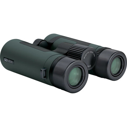 GOVIEW ZOOMR 8x42 Binoculares Compactos con Primas BAK4 y Adaptador Smartphone