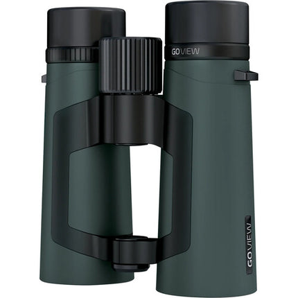 GOVIEW ZOOMR 8x42 Binoculares Compactos con Primas BAK4 y Adaptador Smartphone
