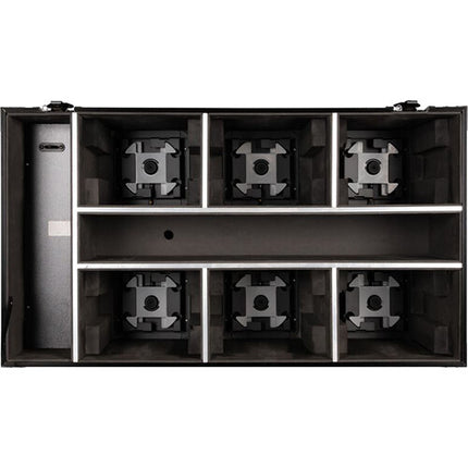 American DJ ElectraPix Par 7 Pak Luz LED RGBAL+UV 20W 17° 6 Unidades Kit