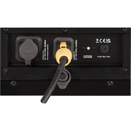 American DJ ElectraPix Par 7 Pak Luz LED RGBAL+UV 20W 17° 6 Unidades Kit