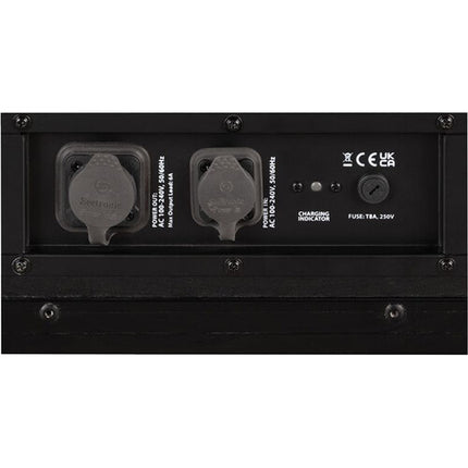 American DJ ElectraPix Par 7 Pak Luz LED RGBAL+UV 20W 17° 6 Unidades Kit