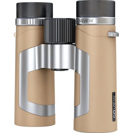 GOVIEW ZOOMR 10x34 Binoculares Compactos 10x 9.8' Enfoque Mínimo con Adaptador Móvil