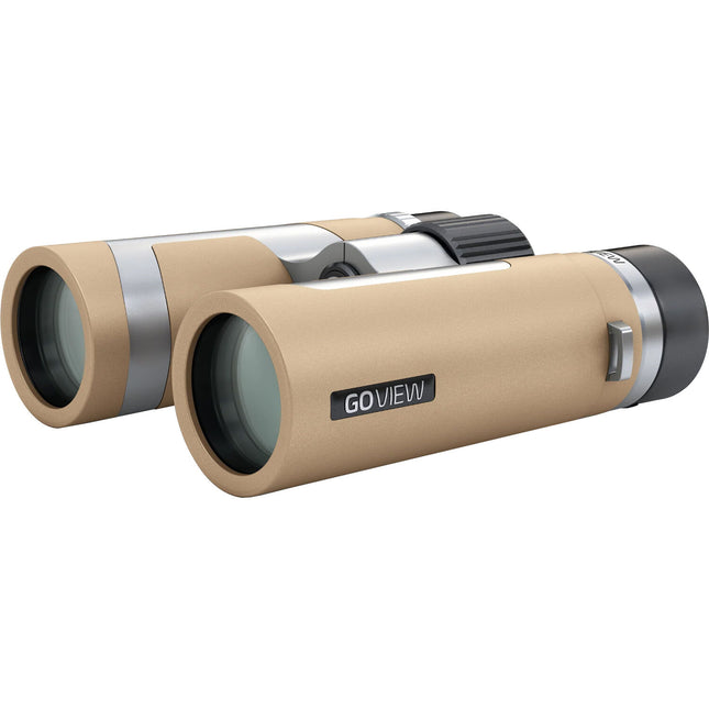 GOVIEW ZOOMR 10x34 Binoculares Compactos 10x 9.8' Enfoque Mínimo con Adaptador Móvil
