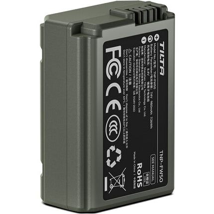 Tilta Batería NP-FW50 USB-C 980mAh para cámaras Sony a5 a7 ZV Series