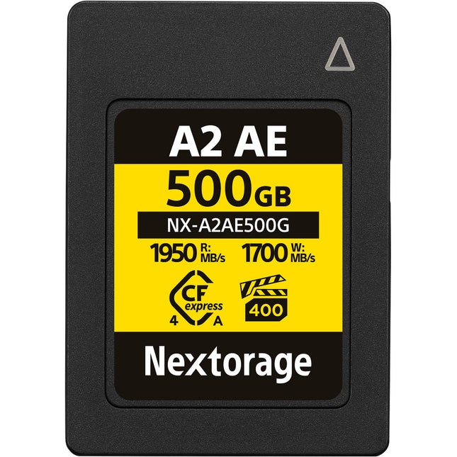 Nextorage 500GB NX-A2AE Tarjeta de Memoria CFexpress 4.0 Type A 1950 MB/s Lectura 1700 MB/s Escritura