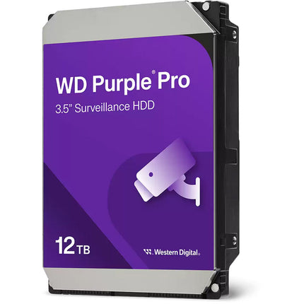 WD 12TB Purple Pro Disco Duro Interno Vigilancia SATA III 7200 rpm 512MB Cache
