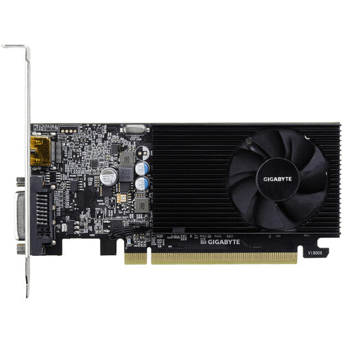 Gigabyte GeForce GT 1030 Tarjeta gráfica 2GB DDR4 1417 MHz Low Profile HDMI DVI