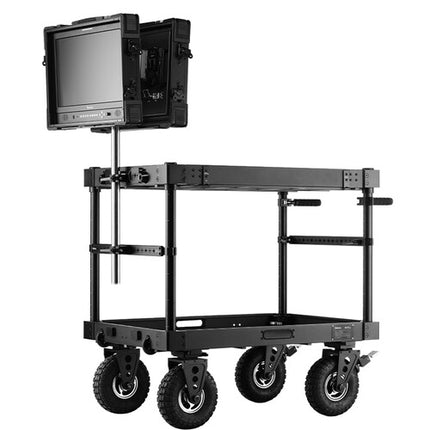 Selens Easy Station Soporte para Dos Monitores para Carro con Placas VESA y Adaptador 3/8"-16