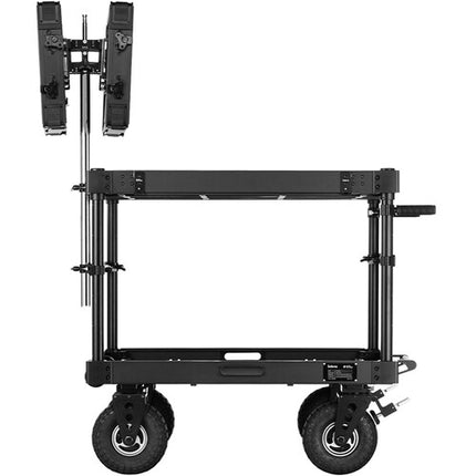 Selens Easy Station Soporte para Dos Monitores para Carro con Placas VESA y Adaptador 3/8"-16