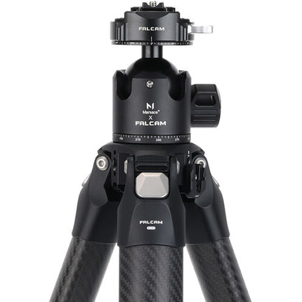 Falcam Marsace XB-2R Cabezal Panorámico Dual 11 lb Altura 3.9" con Placa Rápida F38 V2