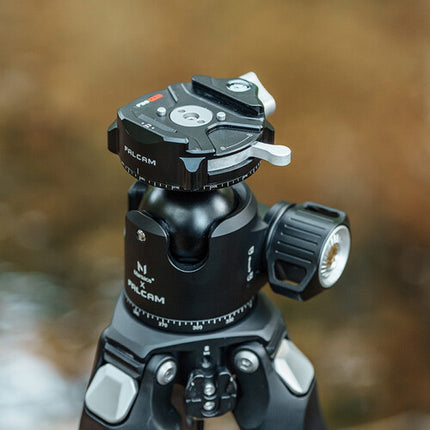 Falcam Marsace XB-2R Cabezal Panorámico Dual 11 lb Altura 3.9" con Placa Rápida F38 V2