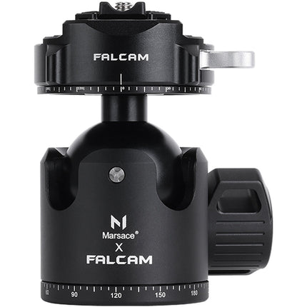 Falcam Marsace XB-3R Cabezal de Bola Panorámico Doble 15.4 lb 4.7" con Placa de Liberación Rápida F38 V2