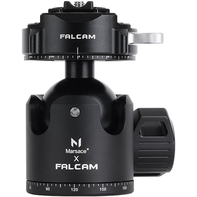 Falcam Marsace XB-3R Cabezal de Bola Panorámico Doble 15.4 lb 4.7" con Placa de Liberación Rápida F38 V2