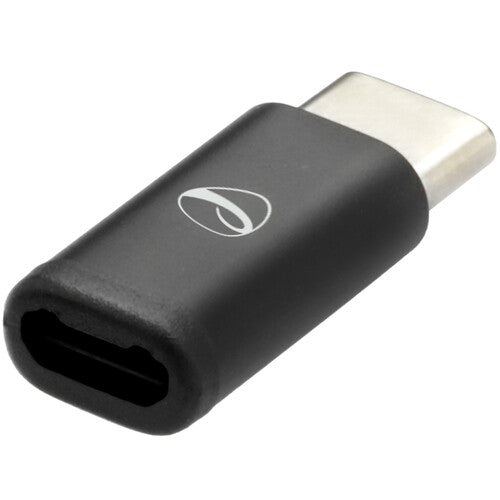Adaptador Pearstone USB Tipo C Macho a Micro USB Hembra 5 Pack USB 2.0 Aluminio