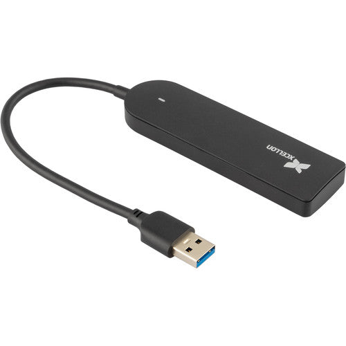 Xcellon Hub USB-A 3.2 Gen 1 4 Puertos 5 Gb/s Diseño Delgado 2 Pack
