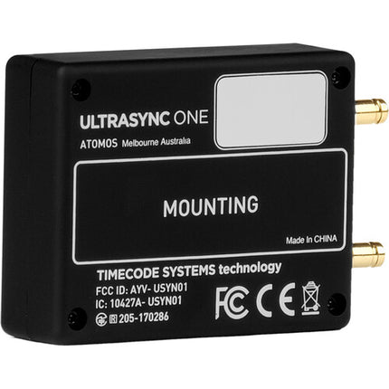 Atomos UltraSync ONE RF sincronizador de código de tiempo 24h batería 200m alcance 3-pack