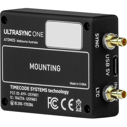 Atomos UltraSync ONE RF sincronizador de código de tiempo 24h batería 200m alcance 3-pack