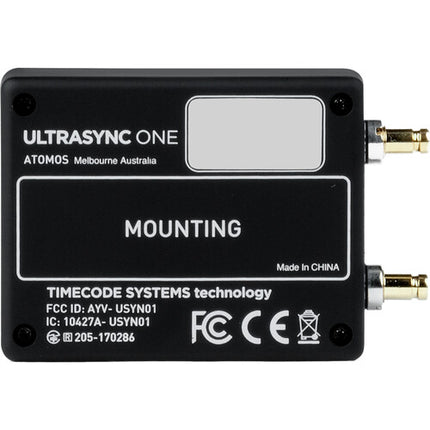Atomos UltraSync ONE RF sincronizador de código de tiempo 24h batería 200m alcance 3-pack
