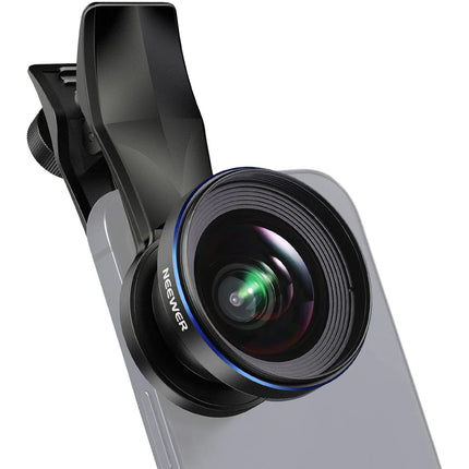 Neewer LS-42 PRO Lente Gran Angular 18mm con Clip para Smartphone y Adaptador de Filtro 67mm