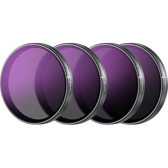 Neewer ND/PL 4-Filter Set para DJI Osmo Action 3 4 5 Pro filtros ND8 ND64
