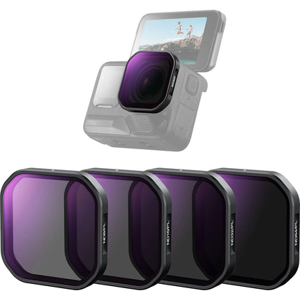 Neewer FL-91 Set de 4 Filtros ND8 16 32 64 para Insta360 Ace Pro 2