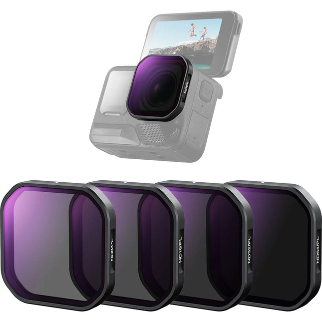 Neewer FL-91 Set de 4 Filtros ND8 16 32 64 para Insta360 Ace Pro 2