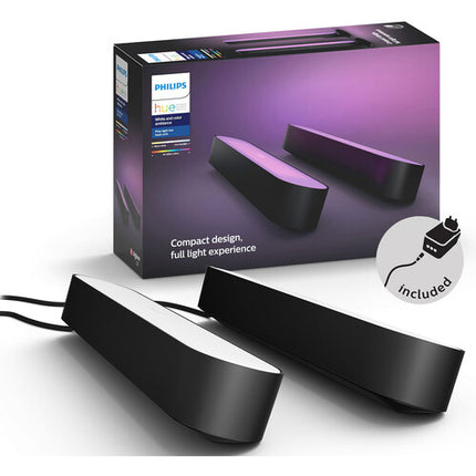 Philips Hue Barra de Luz Blanca y Color Ambiance 530 Lúmenes 2-Pack