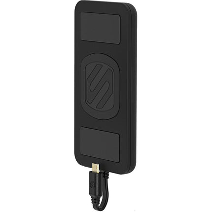 Scosche MagicMount PowerBank 4000mAh Batería Portátil con Cable Micro-USB 3 Unidades Negro