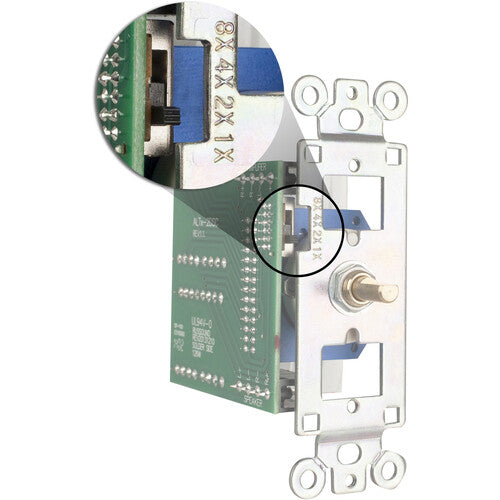 Russound ALT-126R Control de Volumen 12 Pasos 126W con Impedancia Blanco y Almendra