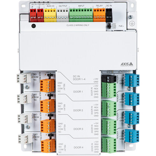 Axis Communications A1710-B Controlador de Puertas 250000 credenciales 8023at PoE