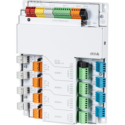 Axis Communications A1710-B Controlador de Puertas 250000 credenciales 8023at PoE